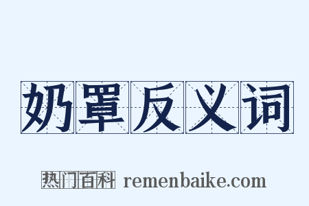 奶罩反义词是什么意思的图片